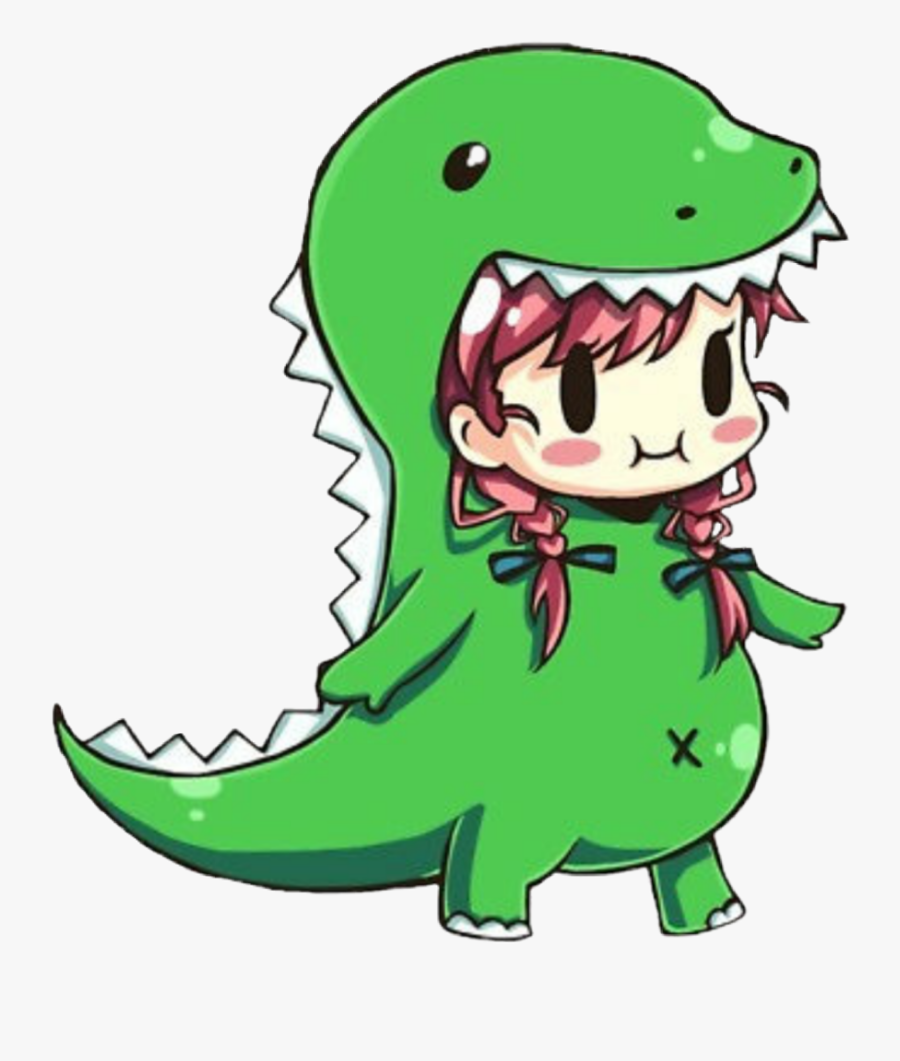 Kawaii Puccioso Cute Love Japan - Cute Chibi Dinosaur, Transparent Clipart