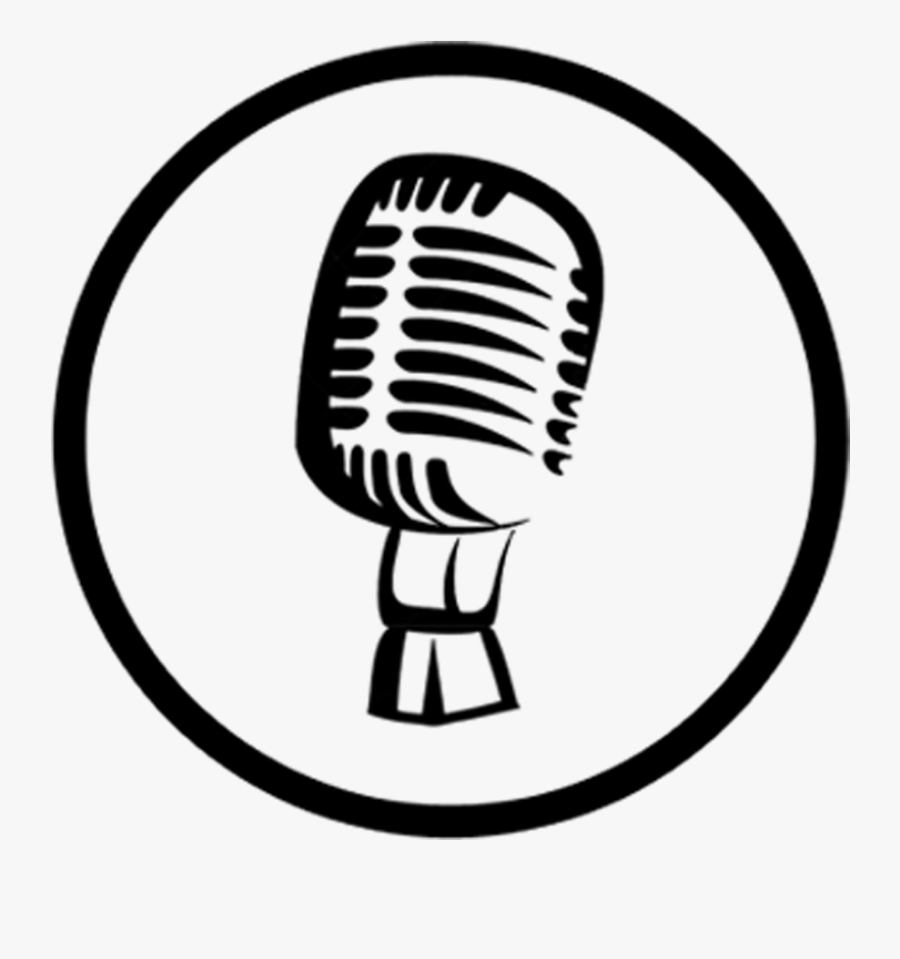 Live Band Karaoke Logo, Transparent Clipart