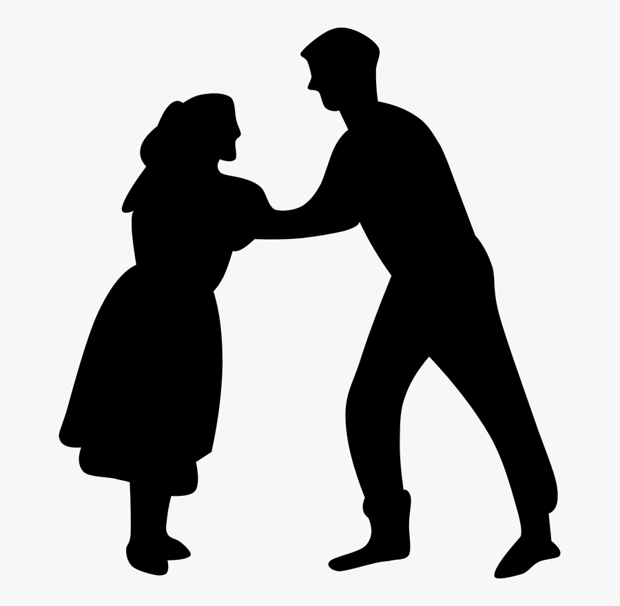 Picture Transparent Karaoke Clipart Images - Animated Couple Dance Gif, Transparent Clipart