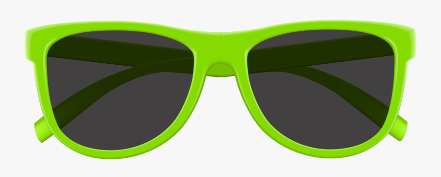 Sunglasses Png Clip Art - Green Sunglasses Transparent Background, Transparent Clipart