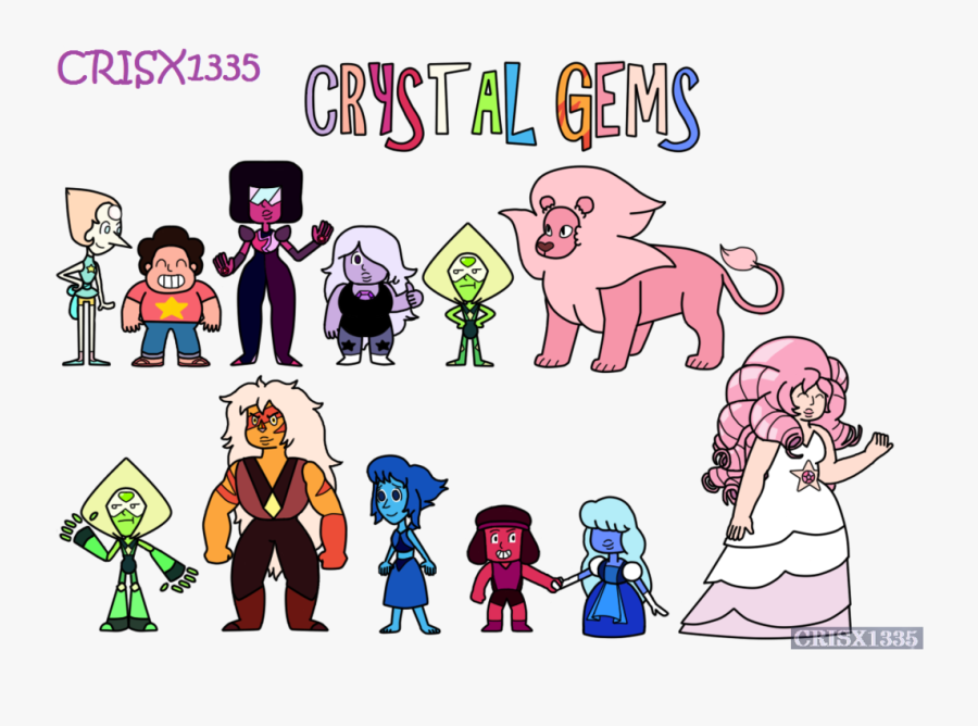 Transparent Steven Universe Pearl Png - Crystal Gems Steven Universe Characters, Transparent Clipart