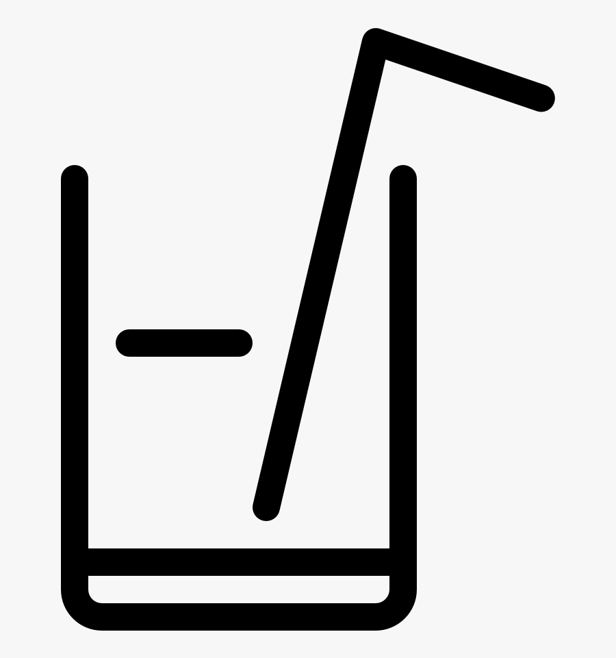 Drink Glass Straw Clipart , Png Download, Transparent Clipart
