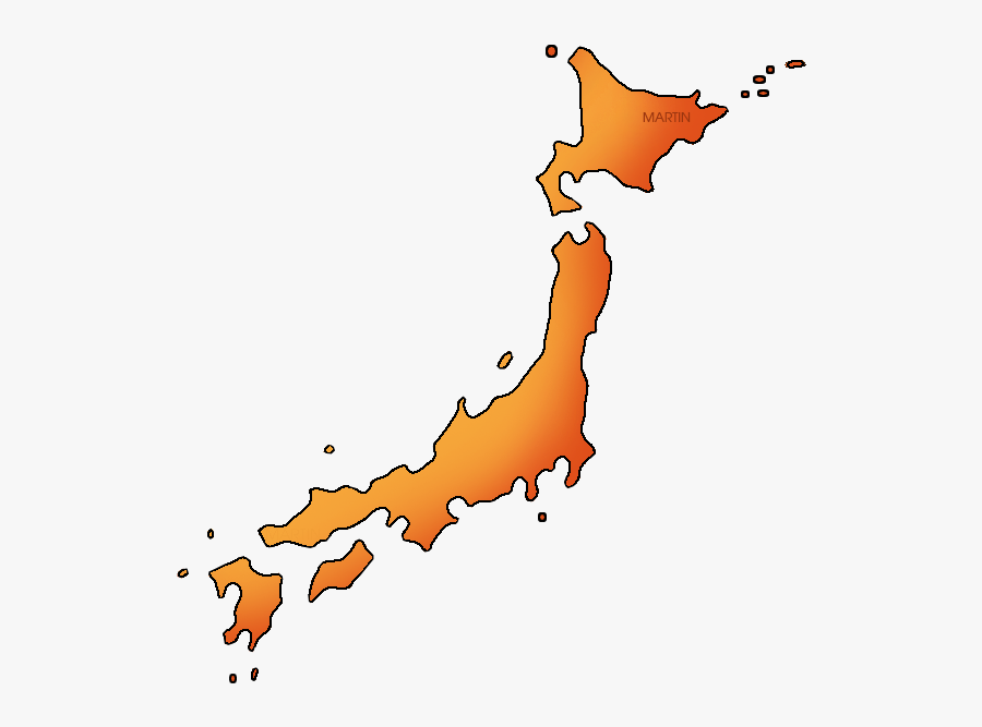 Japan Clipart , Png Download - Japan Map Silhouette Png, Transparent Clipart