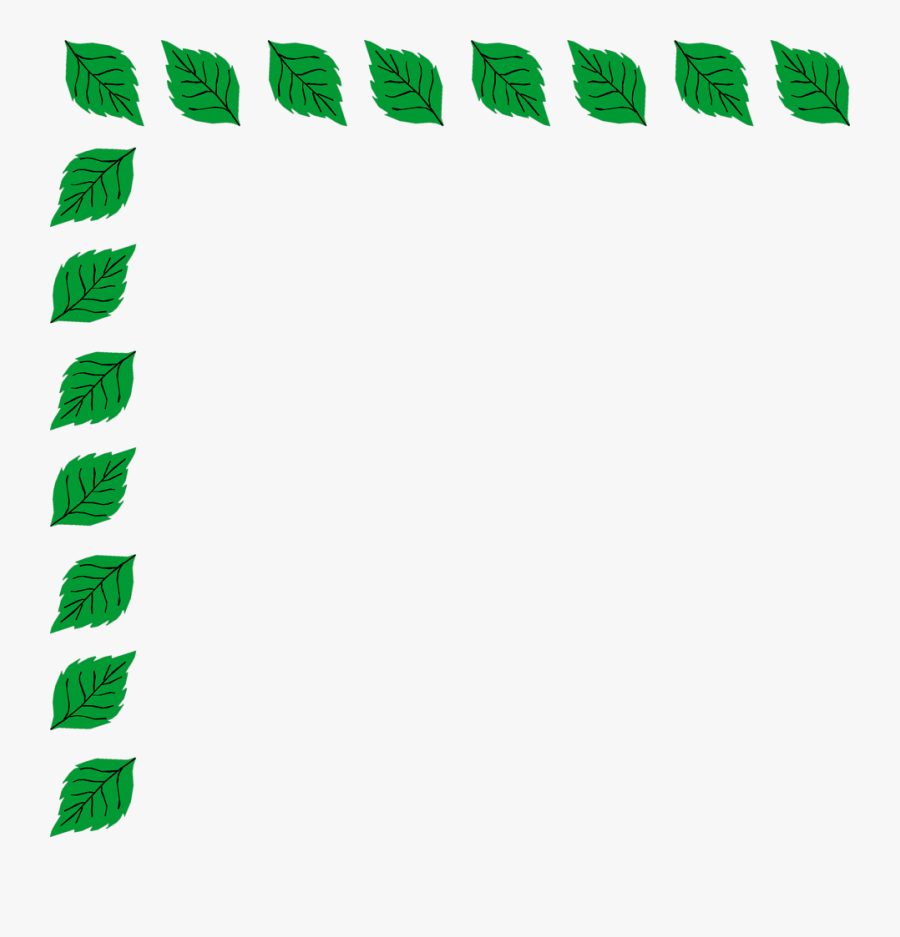 Best Green Border Clipart Borders Clip Art Clipart - Border Designs With Leaves, Transparent Clipart