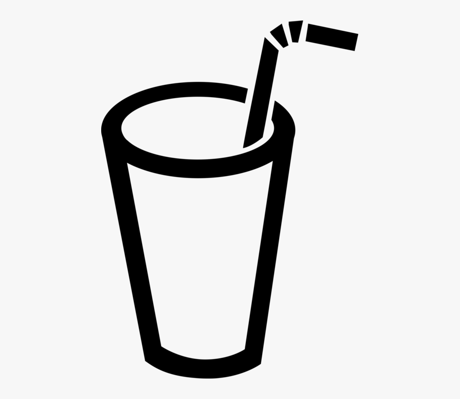 Clip Accessory - Drink With Straw Vector, Transparent Clipart