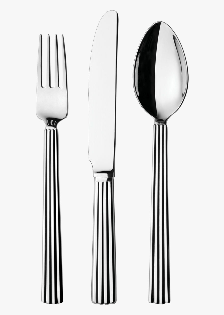 Silverware Png - Georg Jensen Bernadotte Bestik, Transparent Clipart
