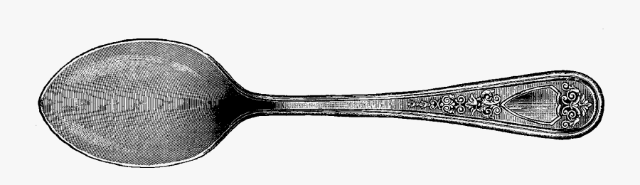 Antique Spoon Png, Transparent Clipart