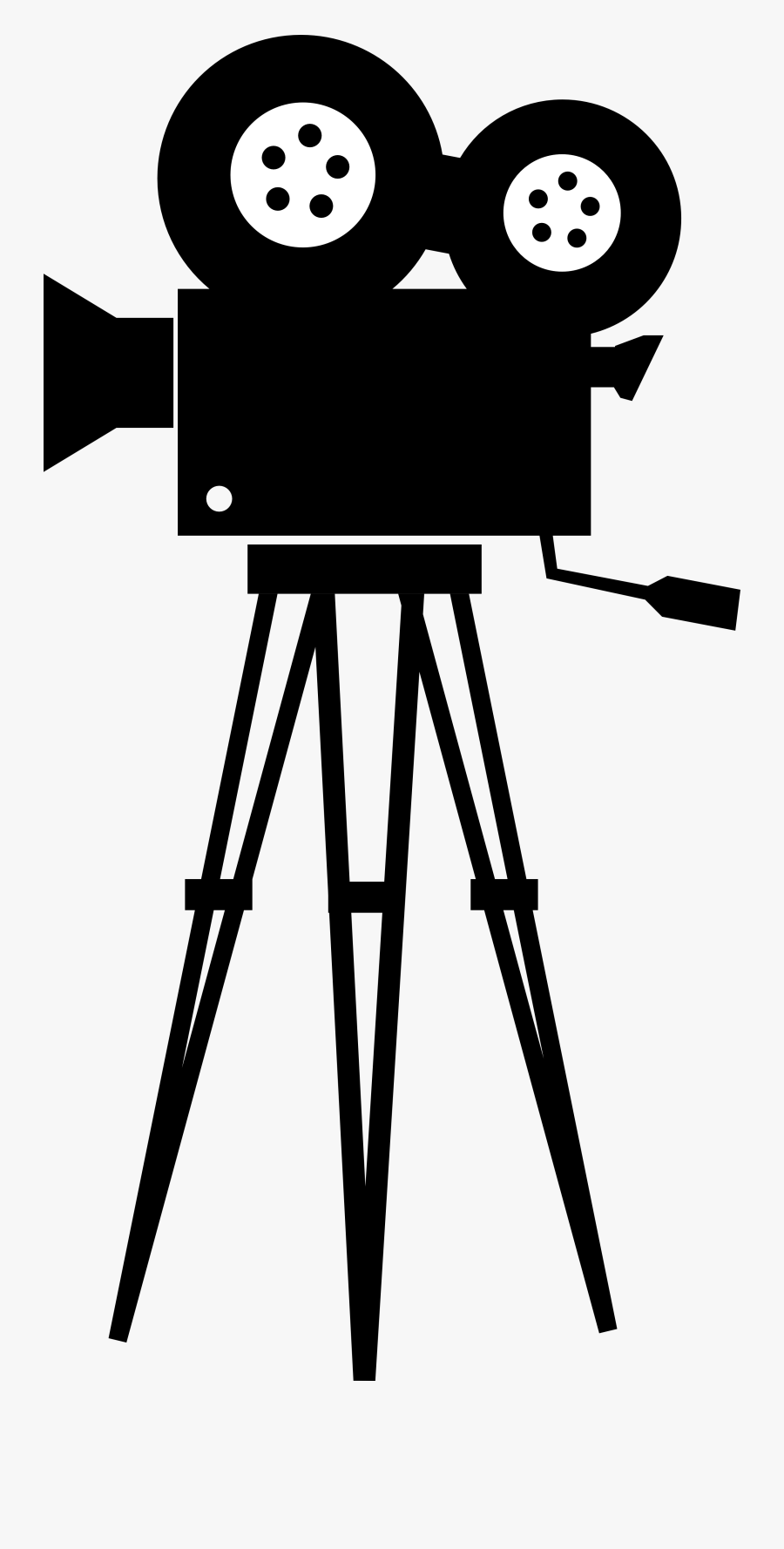 Clipart Transparent Download Industry - Movie Film Camera Cartoon, Transparent Clipart
