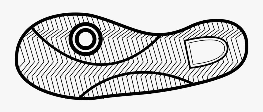 Shoe, Sole, Print, Footwear, Profile - Shoe Print Clip Art, Transparent Clipart