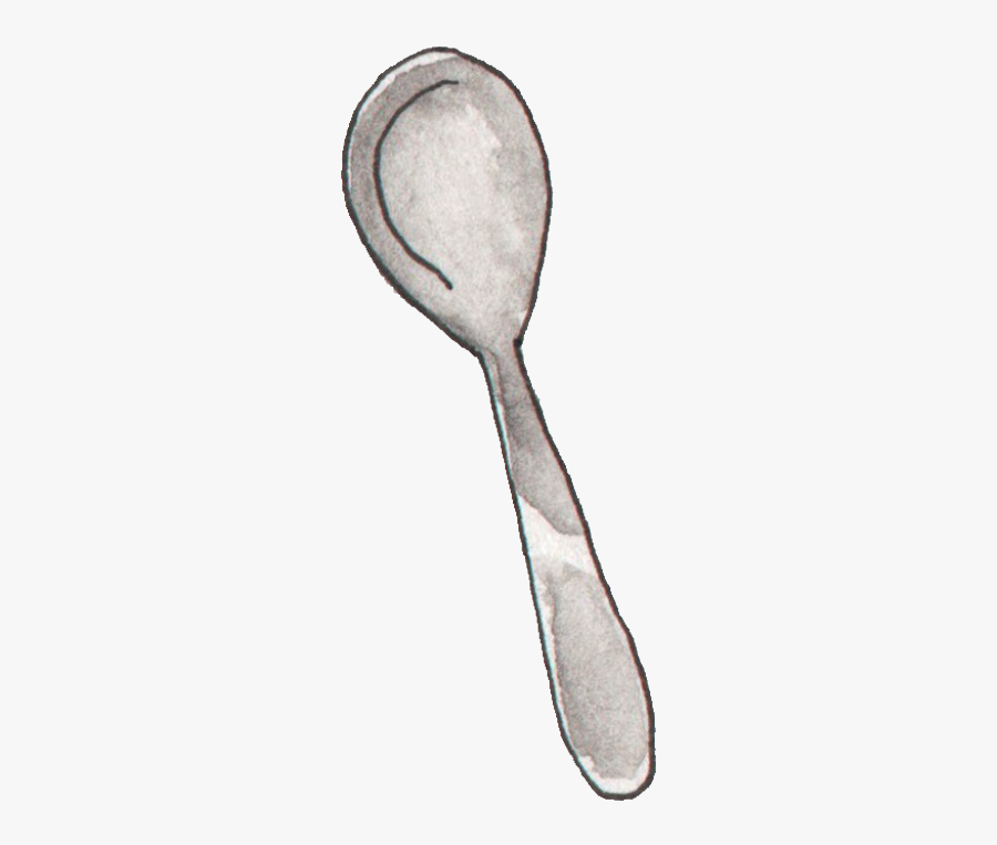 Clip Art How To Draw A Spoon - Cartoon Spoon Transparent Background, Transparent Clipart