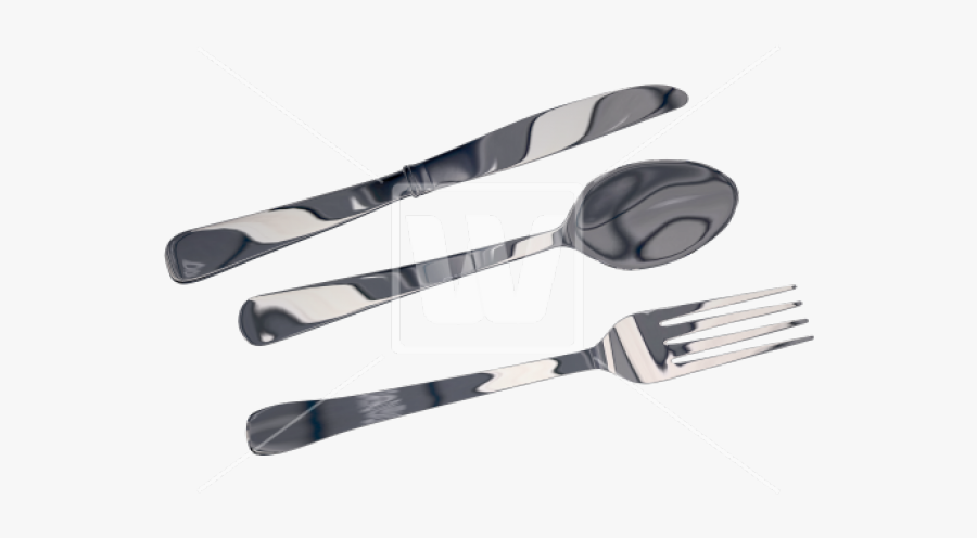 Silverware Png Transparent Images - Fork, Transparent Clipart