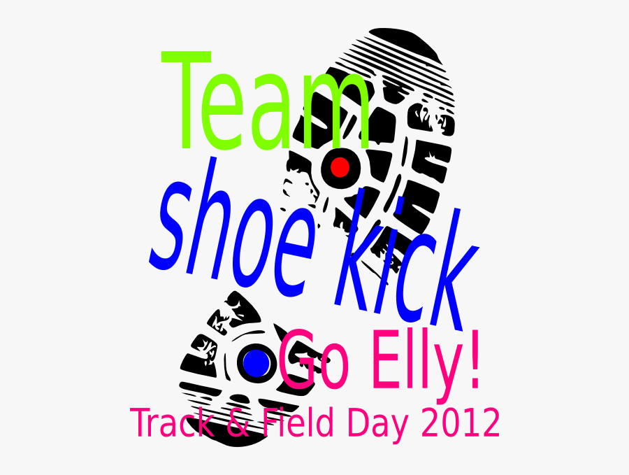 Transparent Track Shoe With Wings Clipart - Shoe Print Clip Art, Transparent Clipart
