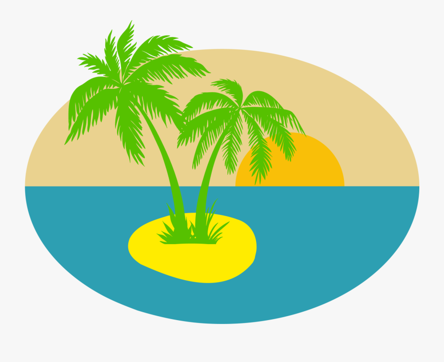 Christ The King Parish - Palm Tree Silhouette Transparent, Transparent Clipart