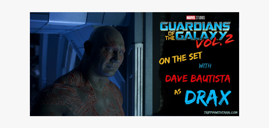 Clip Art Guardians Of The Galaxy Drax Actor - Poster, Transparent Clipart