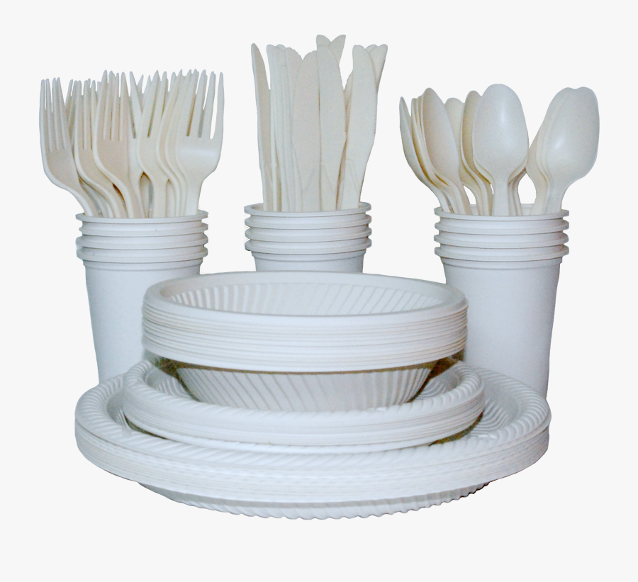 Silverware Clipart Plastic Ware - Eco Soulife Cornstarch, Transparent Clipart