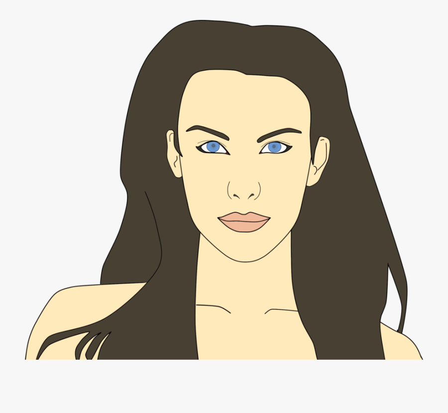 Hairstyle,black Hair,facial Hair - O Feminino De Ator, Transparent Clipart