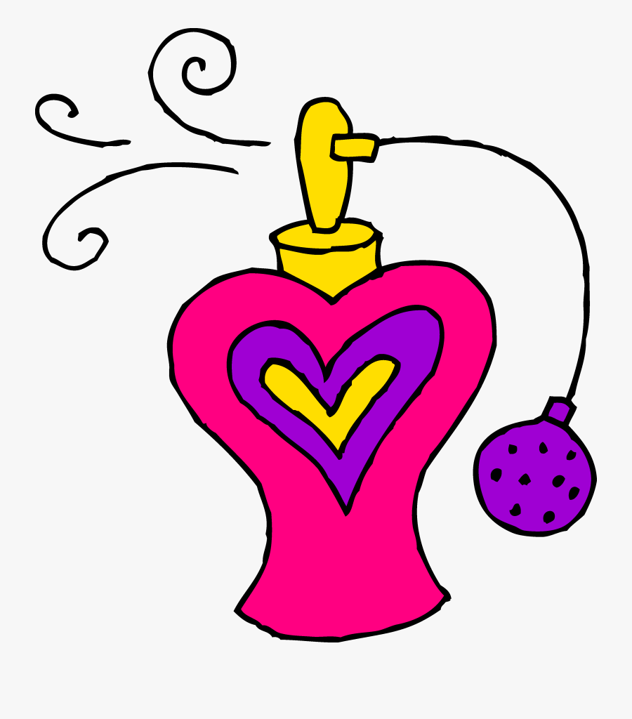 Fragrance Free Clipart - Perfume Bottle Coloring Pages, Transparent Clipart