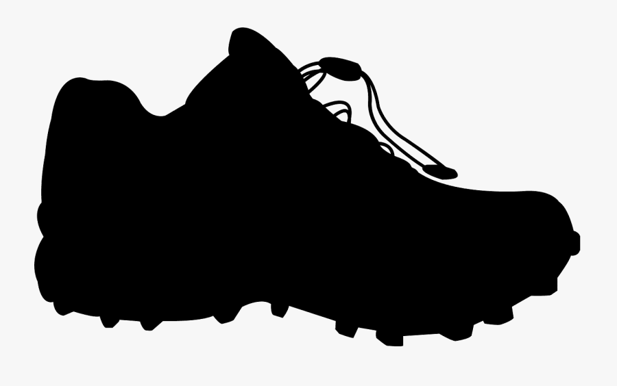 Soccer Shoe Silhouette, Transparent Clipart