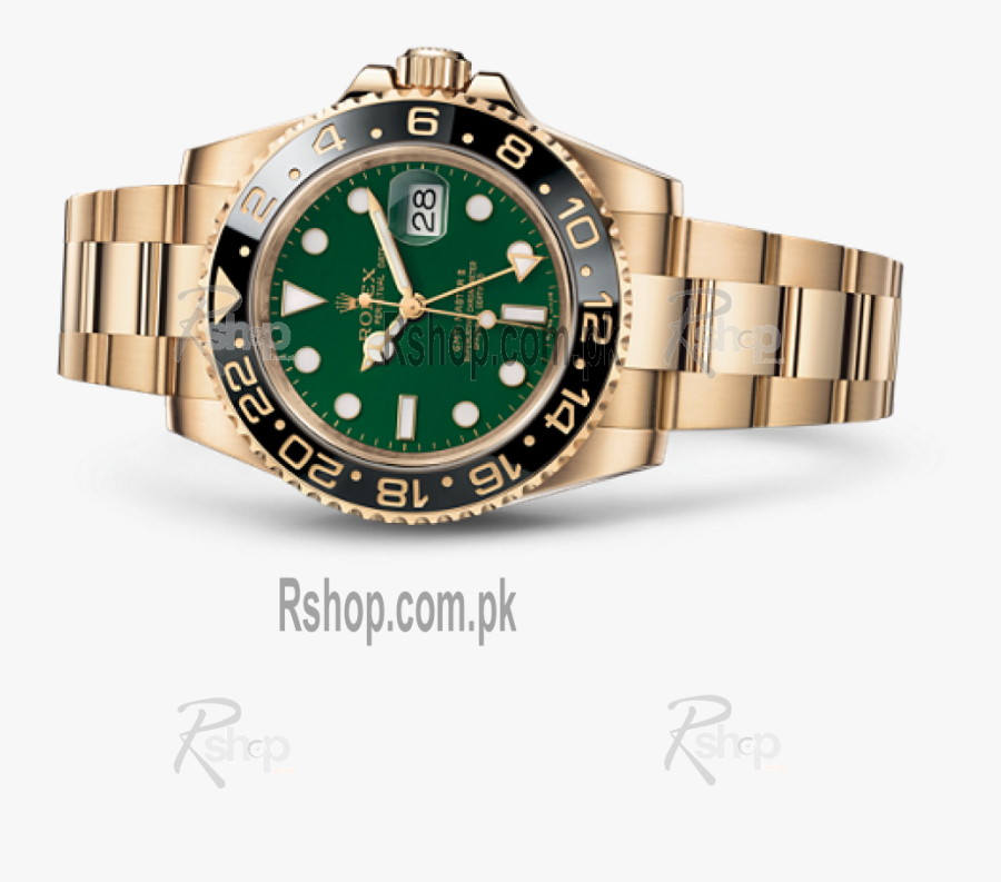 Daytona Gmt-master Perpetual Watch Rolex Ii Oyster - Rolex Gmt Master 2 Ouro, Transparent Clipart