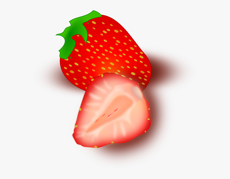 Subtle Smell - Strawberry Clip Art, Transparent Clipart