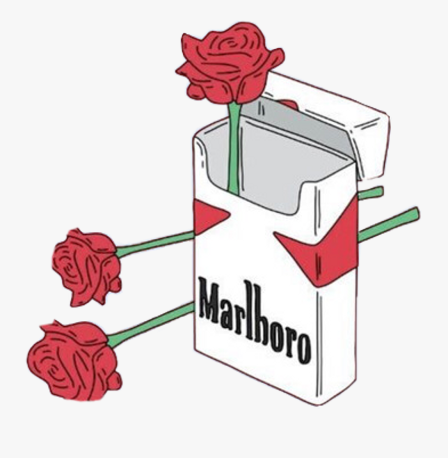 Rose Cigarettes Clipart , Png Download - Aesthetic Cigarette Png, Transparent Clipart