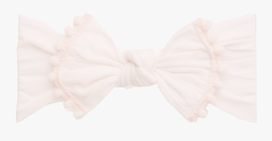 Clip Art Trimmed Bow Ballet Pink - Satin, Transparent Clipart