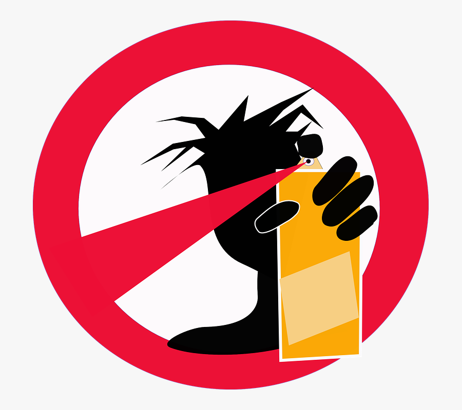 Anti-33030 - Anti Graffiti, Transparent Clipart