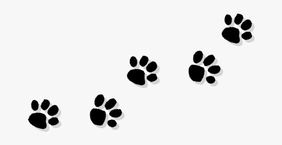 Cat Paw Bulldog Puppy Clip Art - Transparent Dog Paw Prints, Transparent Clipart