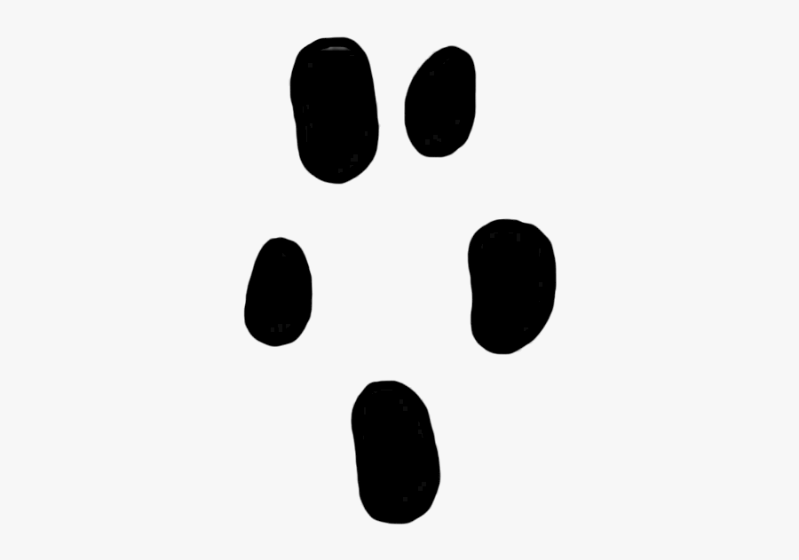Paws Clipart Dog Tracks - Shrew Paw Print, Transparent Clipart