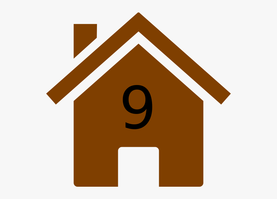 Clipart House Brown - Green House Clip Art, Transparent Clipart