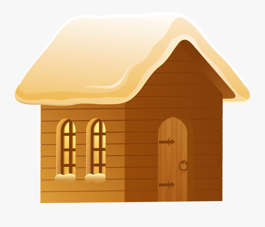 Winter Snowy House Png Picture - Snowy Houses Clipart Png, Transparent Clipart