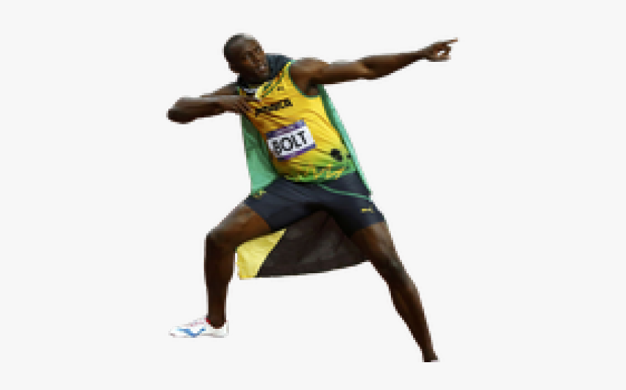 Usain Bolt Clipart Silhouette - Usain Bolt Transparent Icon, Transparent Clipart