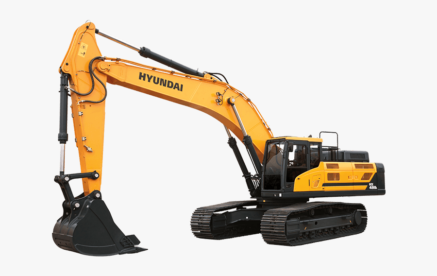 Hx480l - Hyundai Excavator 480, Transparent Clipart