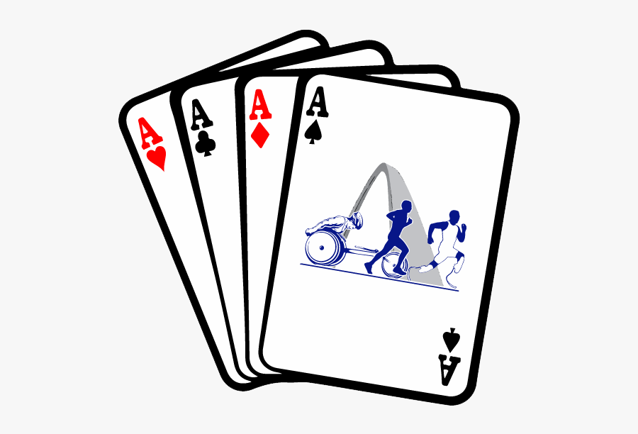 Poker Card Cartoon, Transparent Clipart