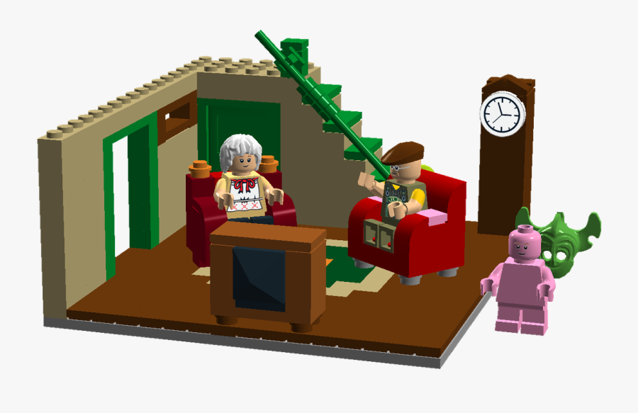 Transparent Doghouse Clipart - Courage The Cowardly Dog Lego, Transparent Clipart