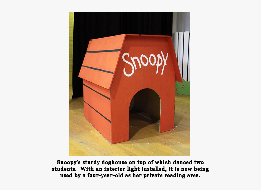 Snoopy Dog House Prop, Transparent Clipart