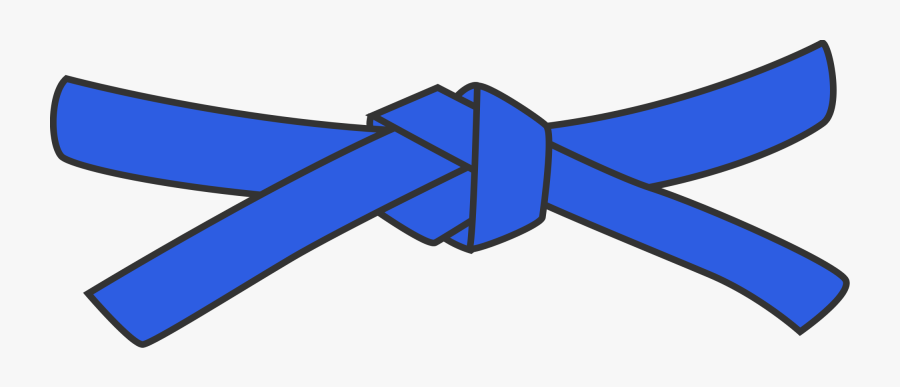 Blue Belt Martial Arts, Transparent Clipart