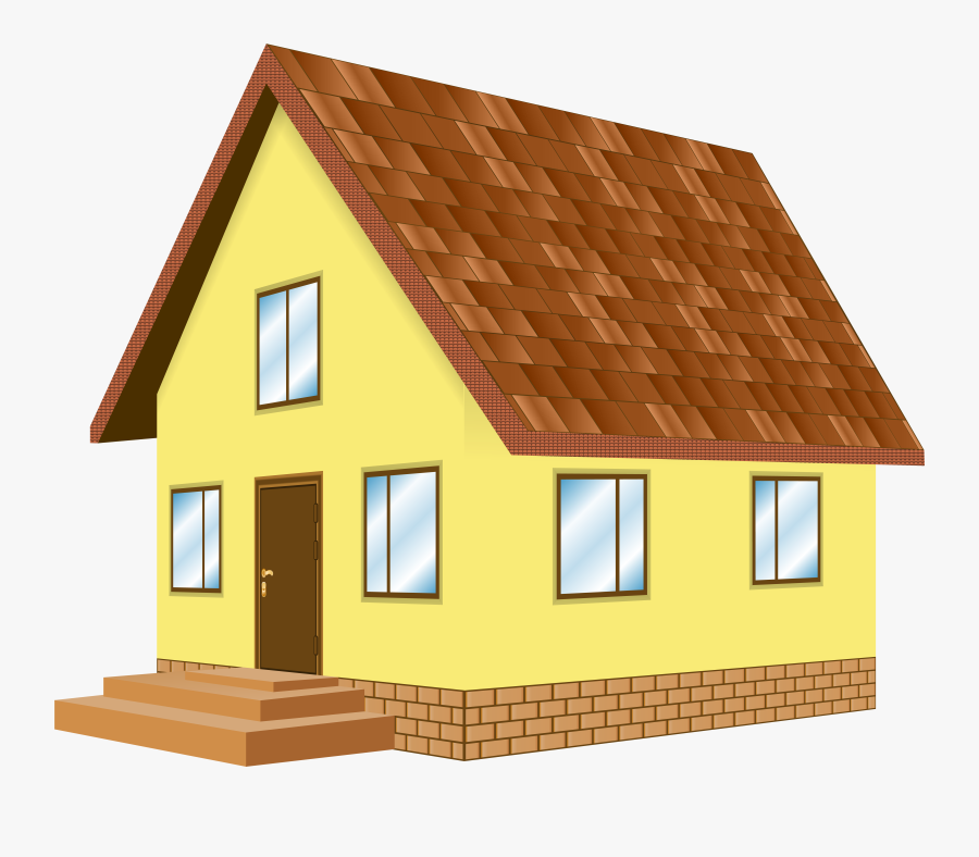 Clipart House Brown, Transparent Clipart