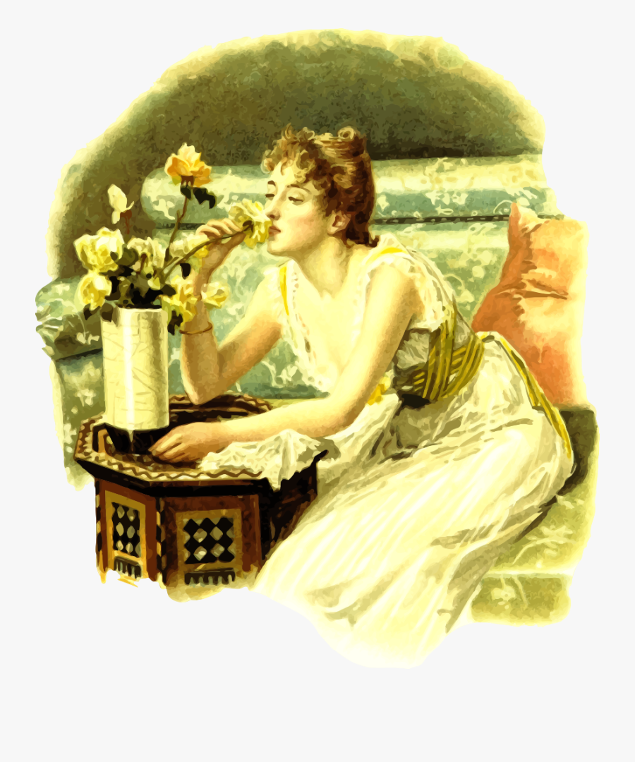 Smell The Roses - Horloge, Transparent Clipart