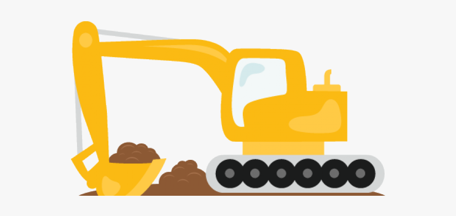 Bulldozer Moving Dirt Clipart, Transparent Clipart