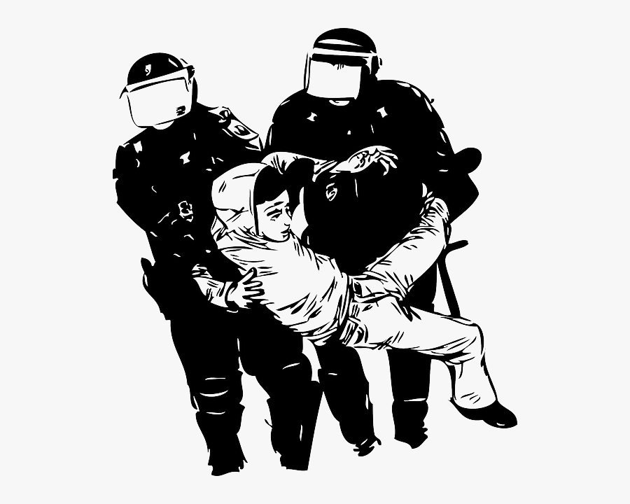 Columbus Picture Stock Drawing Huge Freebie Download - Drawing Of Police Brutality, Transparent Clipart