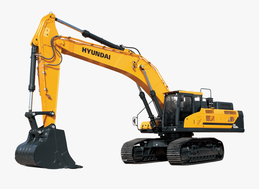 Hx520l - Hyundai Excavator Png, Transparent Clipart