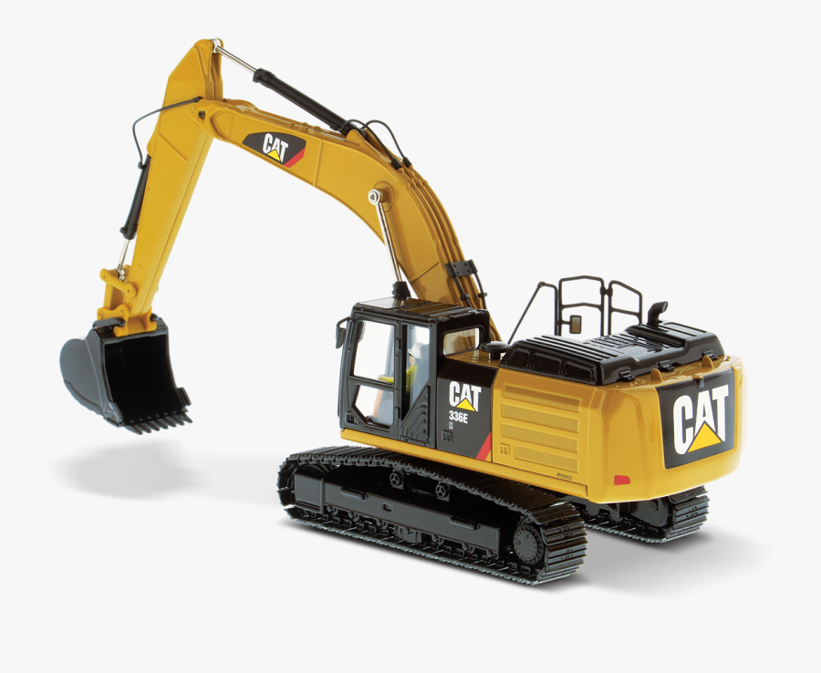 Excavator Cat, Transparent Clipart