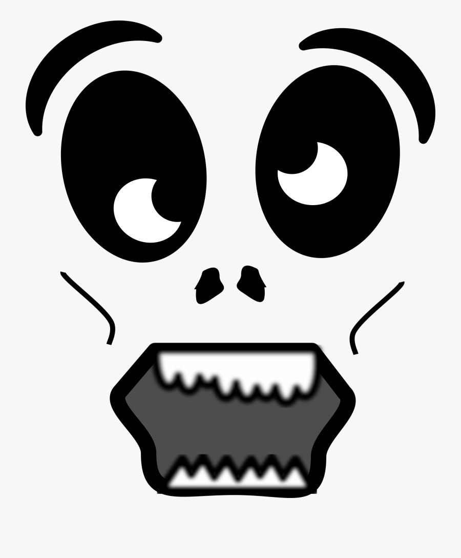 Halloween Dental Clipart - Zombie Face Clip Art, Transparent Clipart