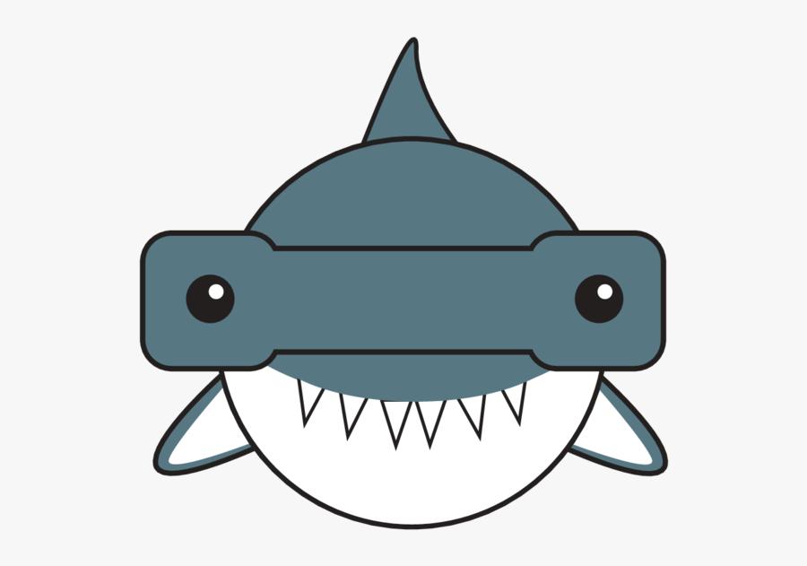 Transparent Sharks Clipart - Hammerhead Shark Logo Png, Transparent Clipart