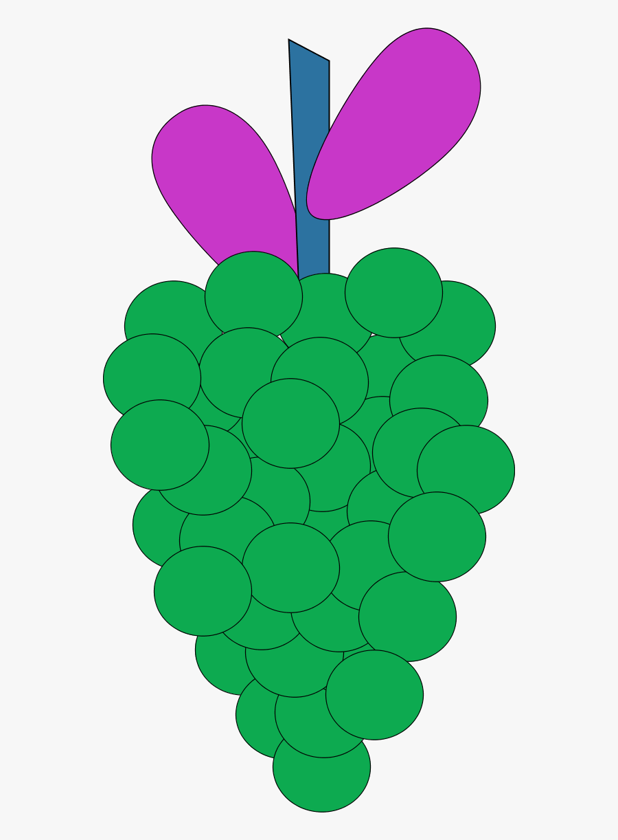 Vector Clip Art - Grape Vine Cartoon, Transparent Clipart