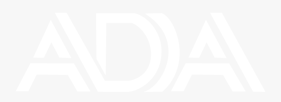 Brad Harris - American Dental Association White Logo, Transparent Clipart