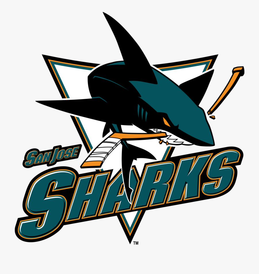 San Jose Sharks - San Jose Sharks Hockey Logo, Transparent Clipart