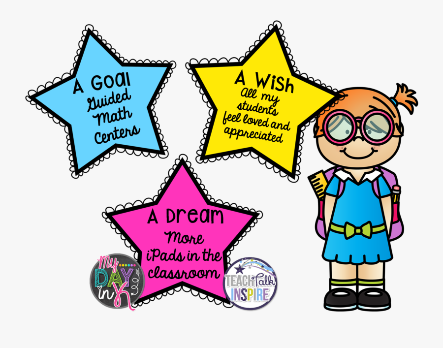 A Goal Since I Am Writing In My Tell All Tuesday Post, - Wishes For The School Year, Transparent Clipart