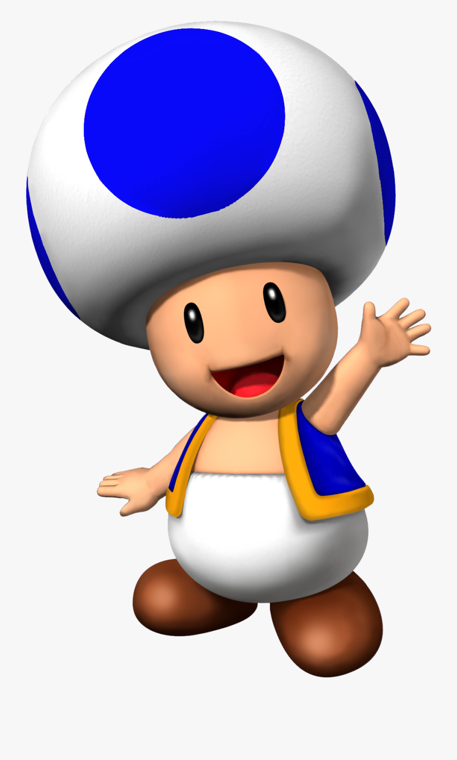 Toad Mario, Transparent Clipart